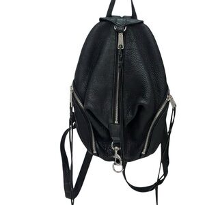 Rebecca Minkoff Convertible Mini Julian Backpack Urban wi/silver Zipper EUC